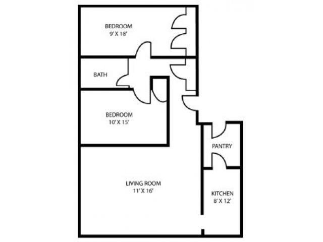 Floorplan - The Charles Apartments