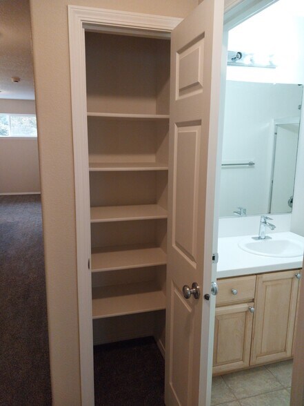 Hallway closet, upstairs - 17234 SW Pleasanton Ln