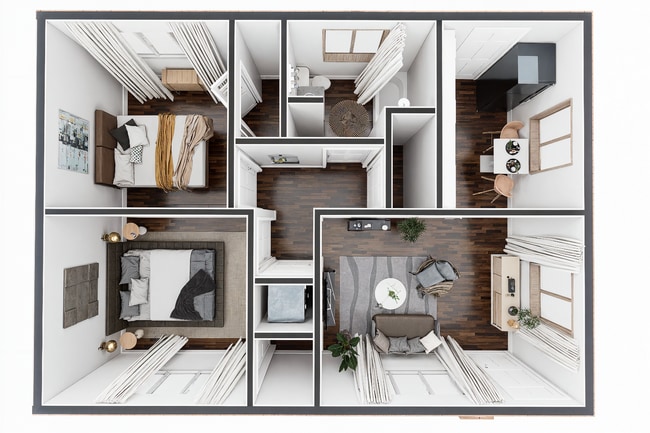 Floor plan - 3447 Pierce St