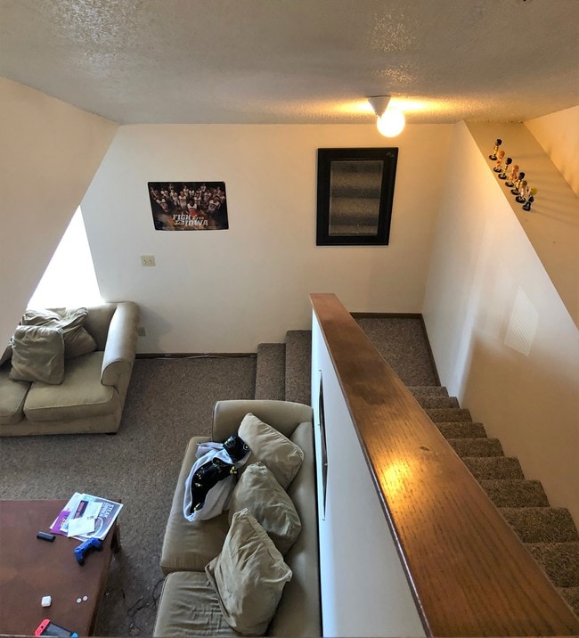 main living area from above - 725 S Clinton St