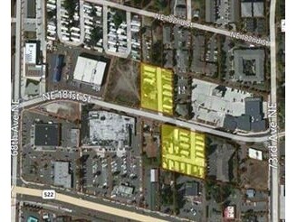 Aerial Photo - Lake Terrace Court - Mobile Home Park