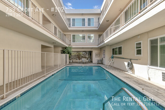 Building Photo - Spacious Poolside Retreat – A WeHo 2BR/ 2B...