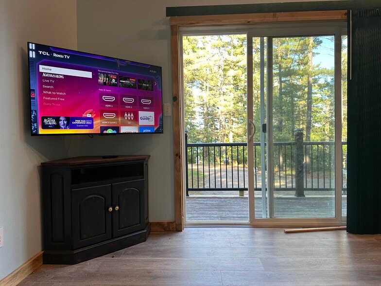 livingroom slider to deck - 63 Hall Rd