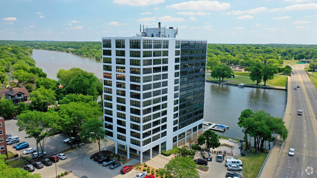 Building Exterior - Rock River Tower Apartments