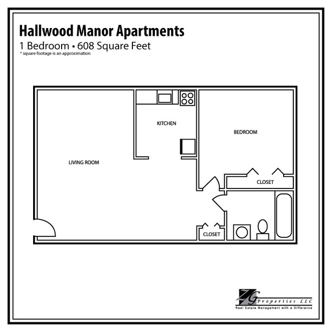 Floorplan - Hallwood Manor Apartments