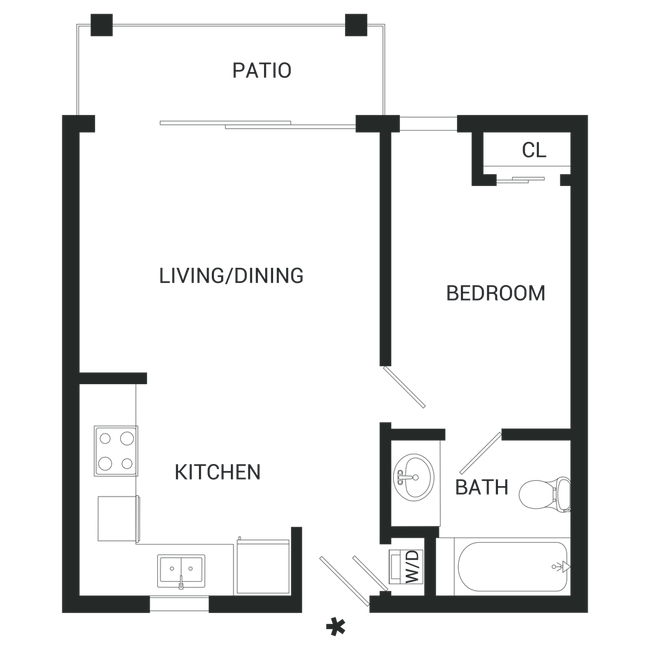 Floorplan - Mylo Apartment Homes