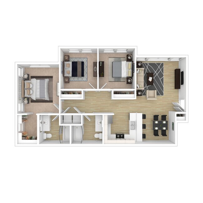 Elk Floorplan 3x2 - Homestead Landing