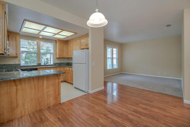 Kitchen and living room - 509 Mace Blvd