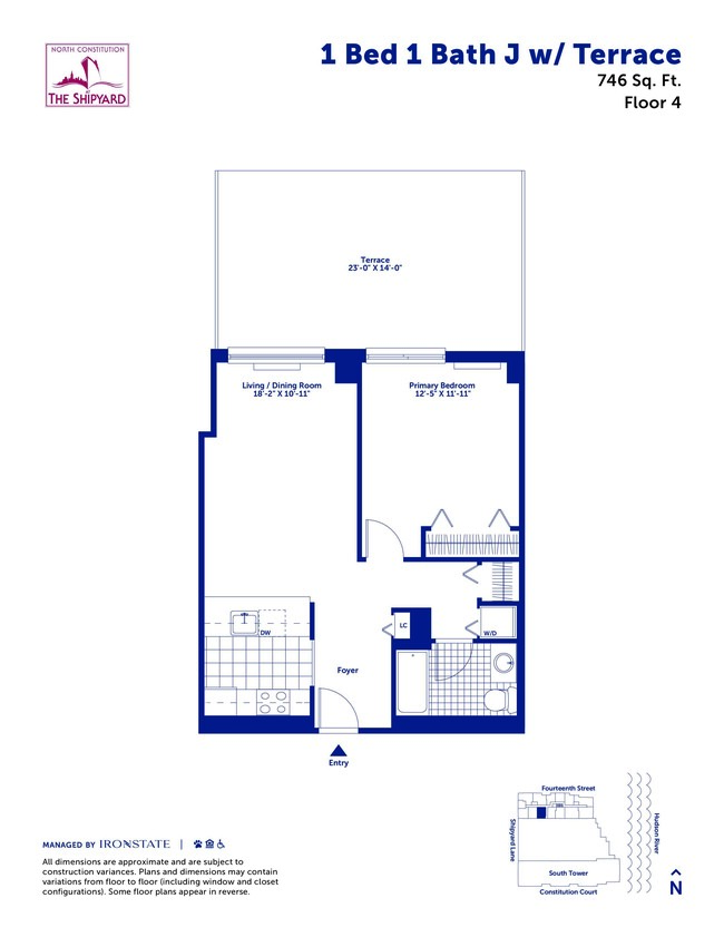 Floorplan - The North Constitution