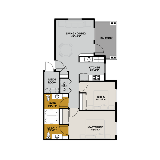 Floorplan - Olympus at Ten Mile