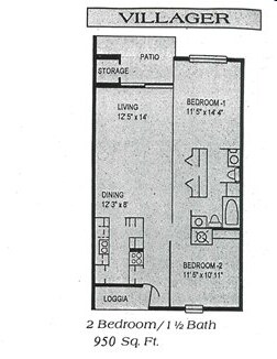 Villager - Sedgefield Apartments