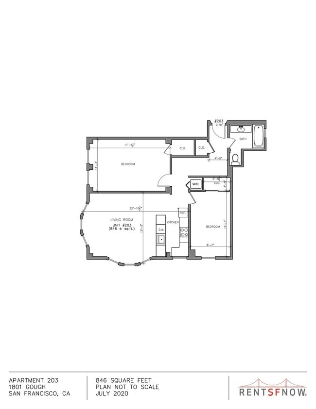 Floorplan - 1801 Gough
