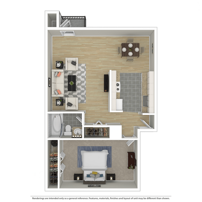 Floorplan - Laurel Park Apartments