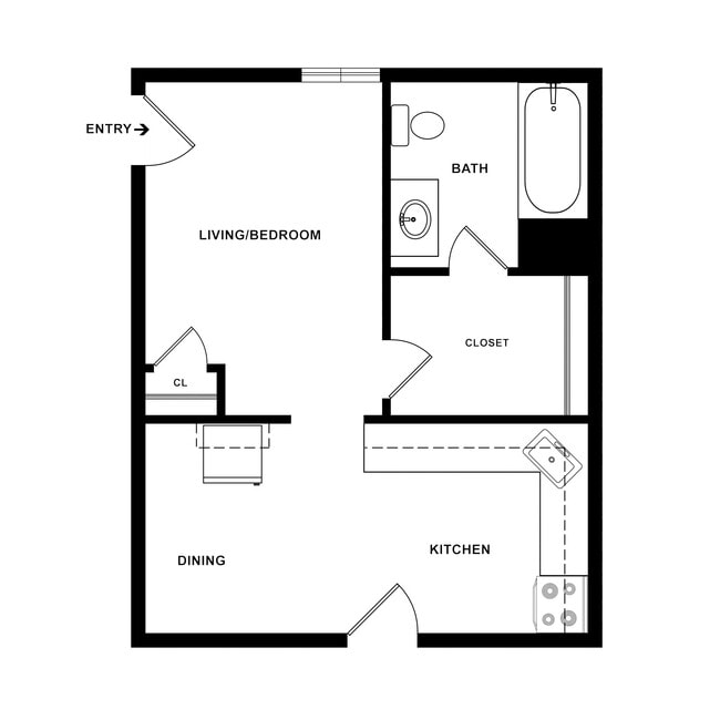 Floorplan - Park Cherokee Apartments