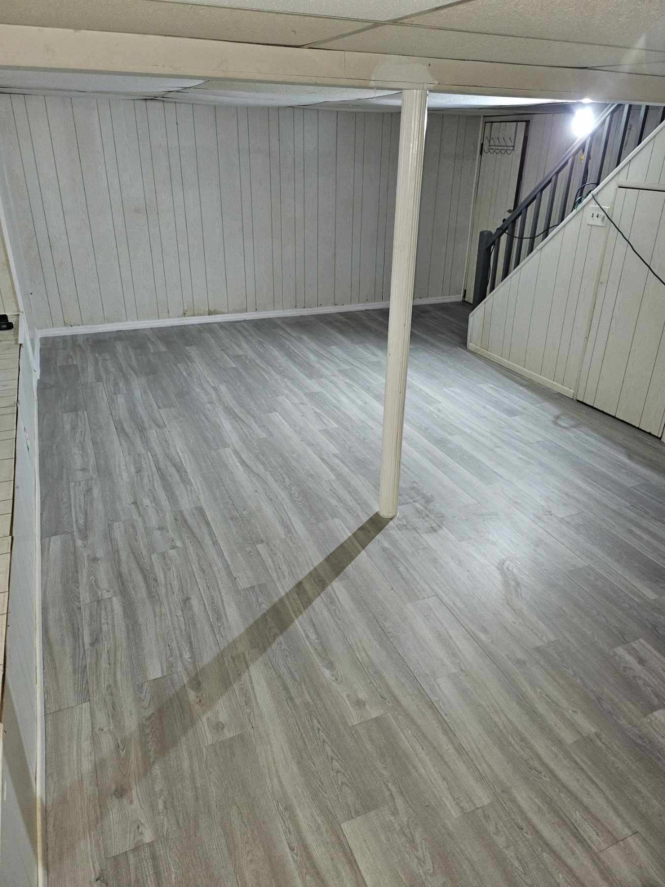 Finished lower level extra large room with Windows - 128 E Maple St
