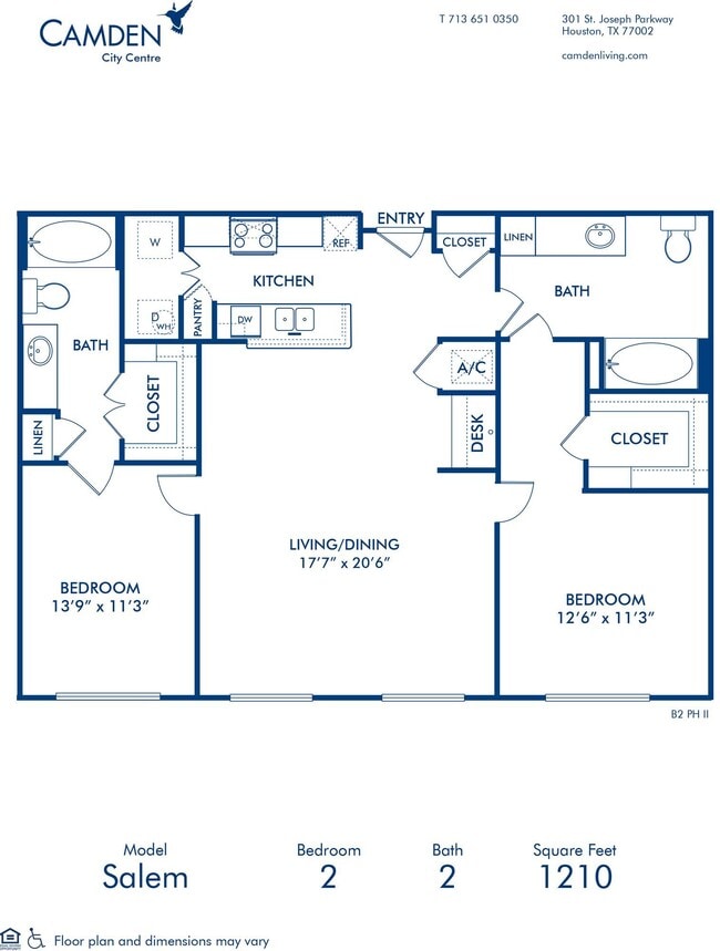 Floorplan - Camden City Centre