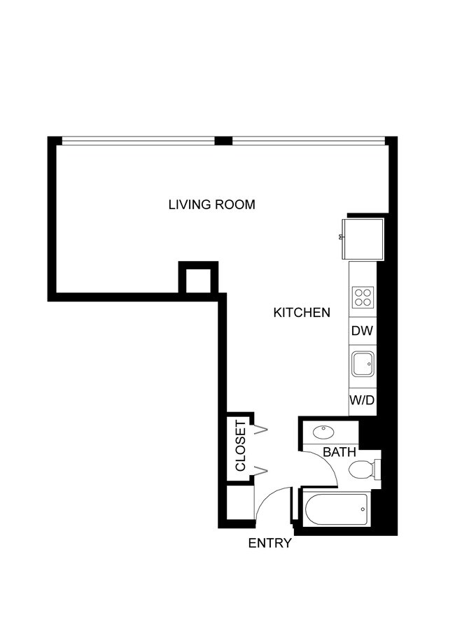 Floorplan - West 7th Apartments