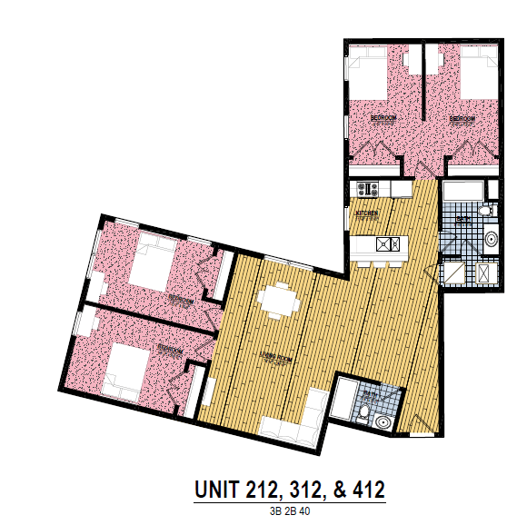Floorplan - Wister Court Apartments