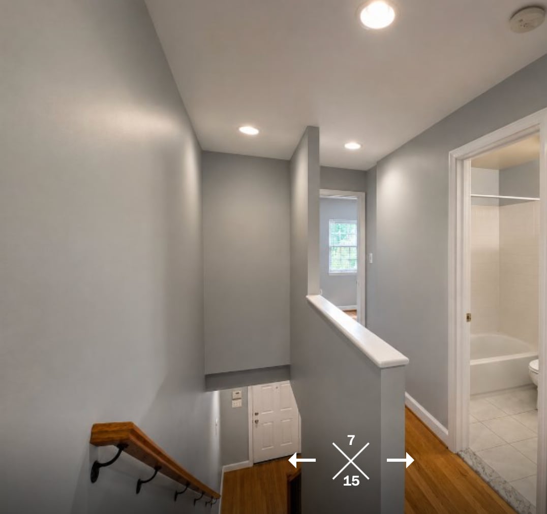 Upstairs hallway - 1514 Constitution Ave NE