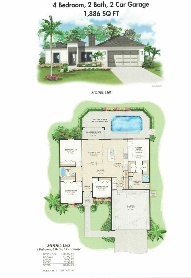 Building Photo - Brand New 4 bed/2 bath Single Family home- Lake Placid