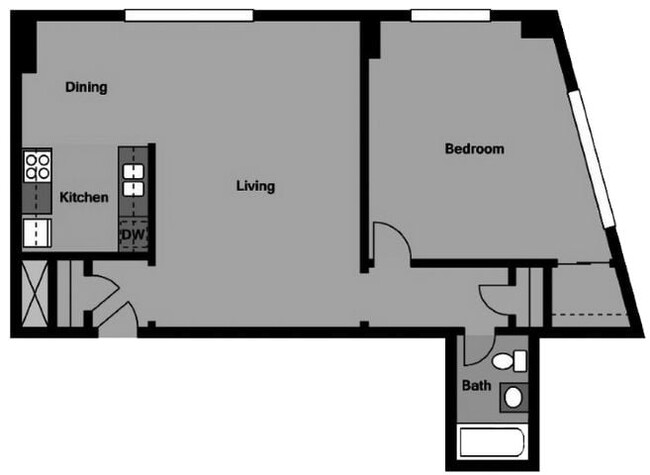 Floorplan - 3801 Connecticut Avenue