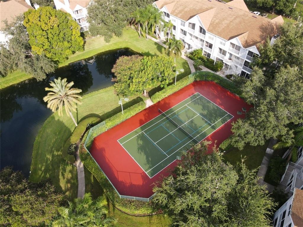 Tennis court. - 850 S Tamiami Trl