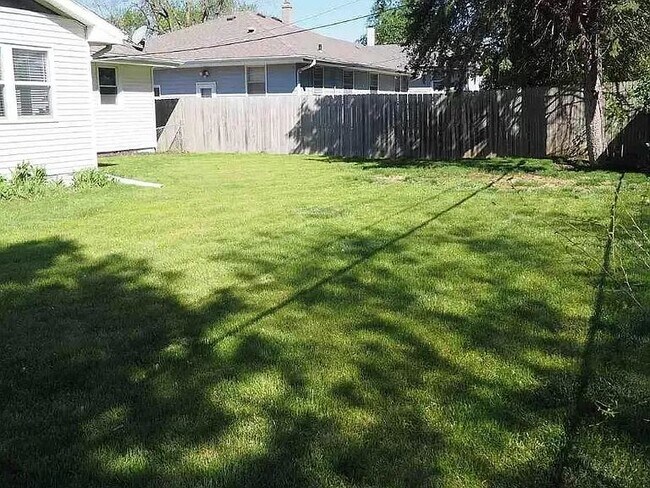 Large, flat, fenced-in back yard - 1907 N 84th St