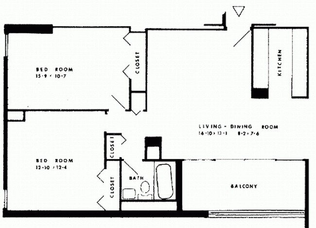 Floorplan - Twin Towers