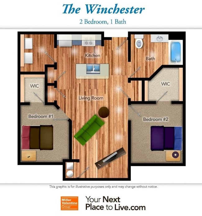 Floorplan - Southwick Manor Apartments