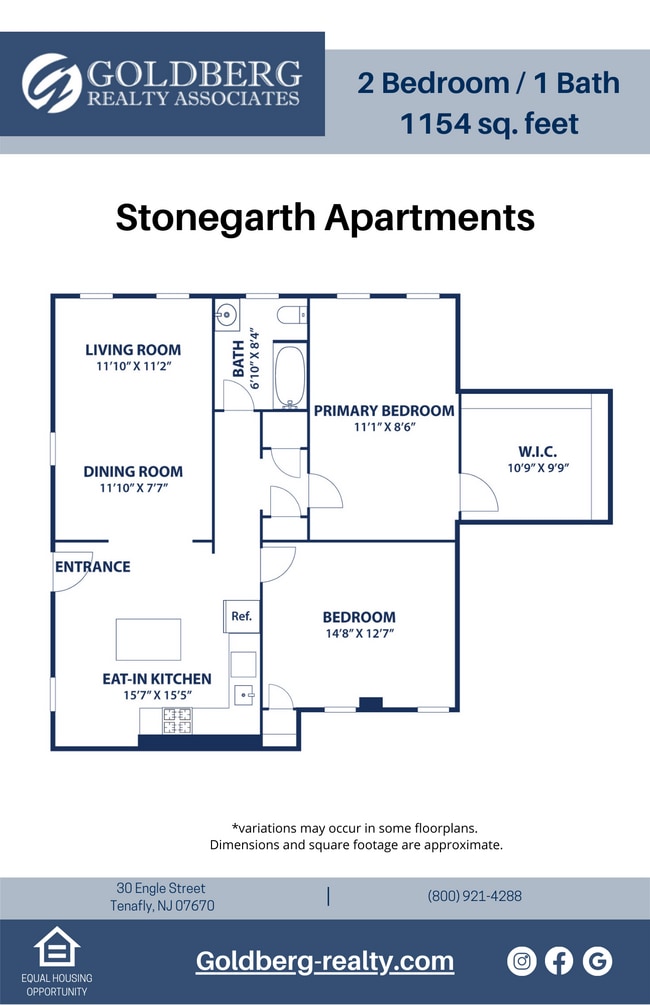 Floorplan - Stonegarth Apartments