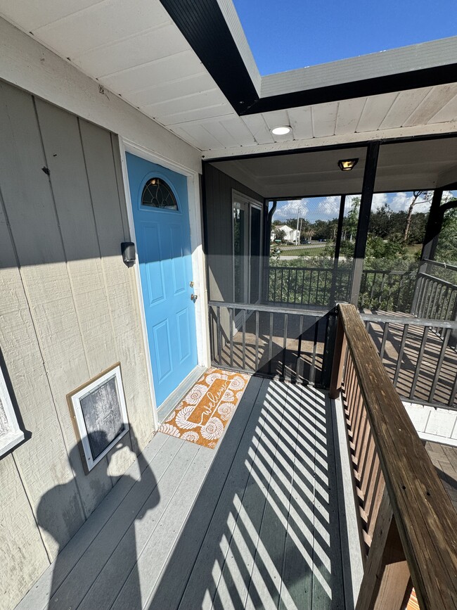 Entrance to Condo - 1805 Manasota Beach Rd