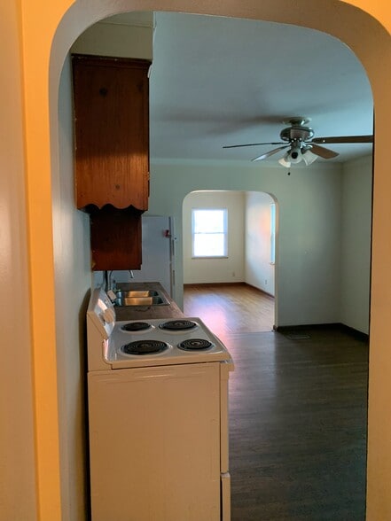 Kitchen - Living Room - 83 S Powell Ave