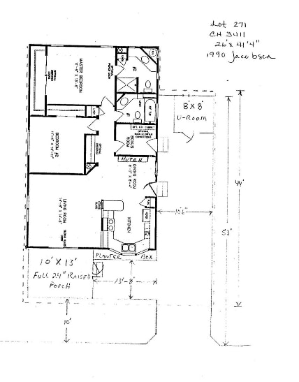 Floorplan - Whispering Pines Manufactured Home Community