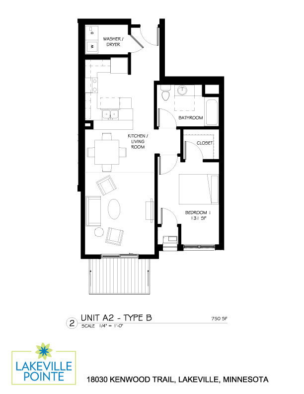 Floorplan - Lakeville Pointe Apartments