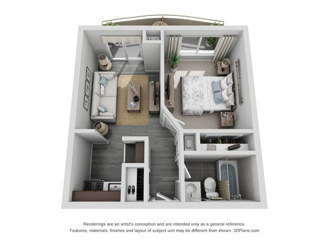Floorplan - Parkview Apartments