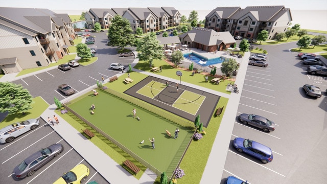 Sports Court and Dog Park - The Meadows at Wicklow