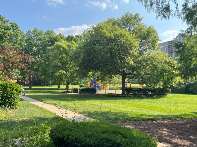 Playground (view from patio) - 10416 Rockville Pike