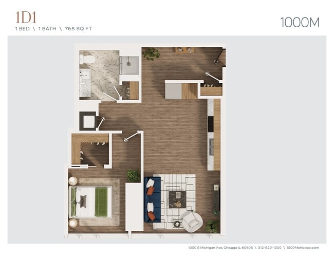 Floorplan - 1000M
