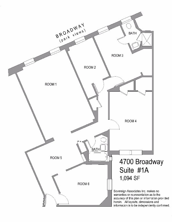 Floorplan - 4700 Broadway