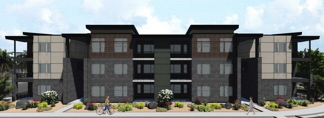 The Ash Exterior - The Ash Apartments & Townhomes