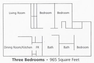 3BR/2BA - Blue Water Garden