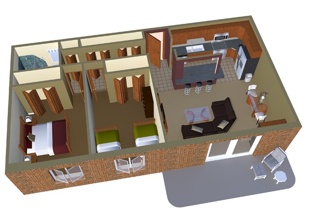 Floorplan - Pleasant Apartments