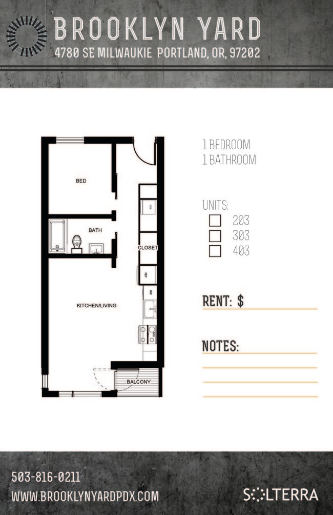 Floorplan - Brooklyn Yard