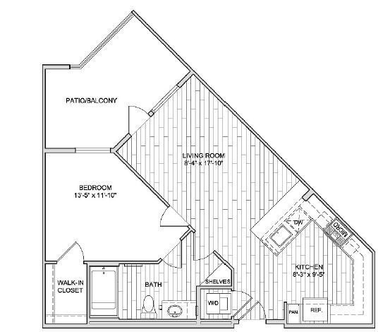 A1 floor plan Lex CTR City - Lex CTR City