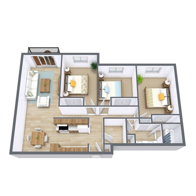 Floorplan - Sunwood Apartment Community