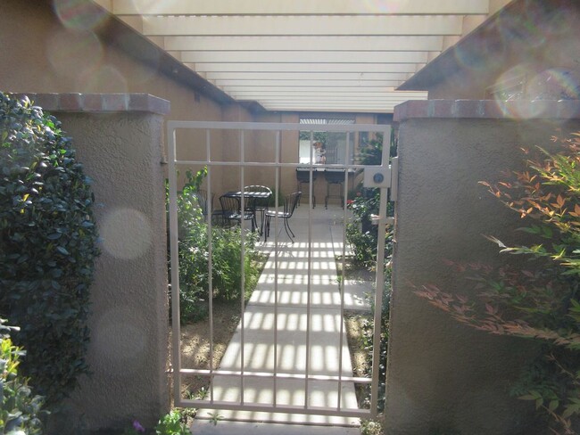 Gate to patio - 72 Majorca Dr