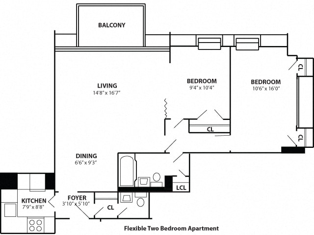 Floorplan - Capitol Park Tower