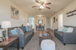 3 BR, 1 BA - Living Room - Lake Land Living