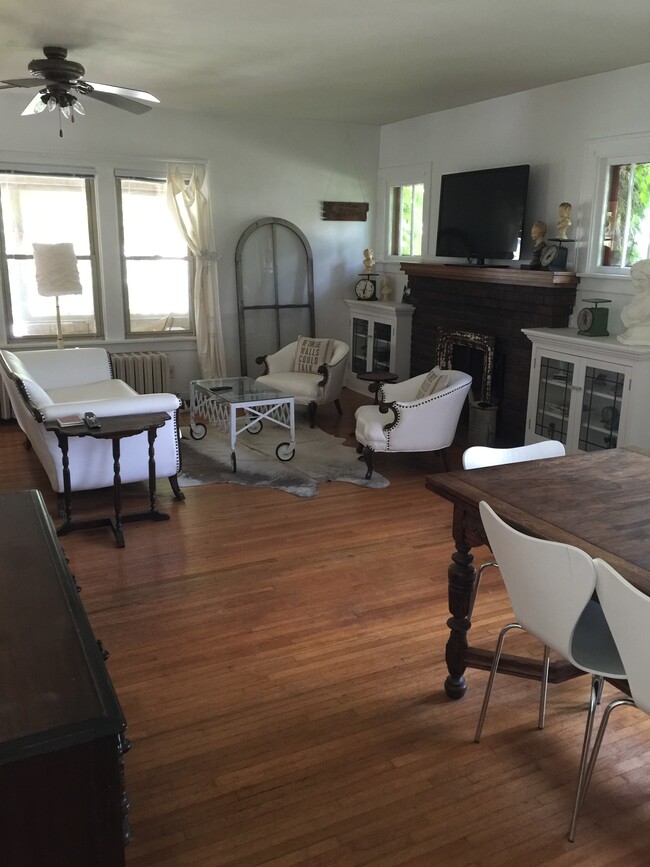 Living Room and Dining Room - 705 S Burchard Ave