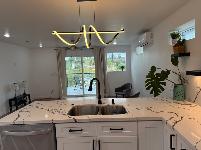 View of deck from kitchen - 4253 Raynol St